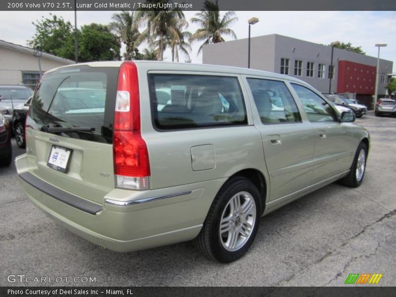 Lunar Gold Metallic / Taupe/Light Taupe 2006 Volvo V70 2.5T
