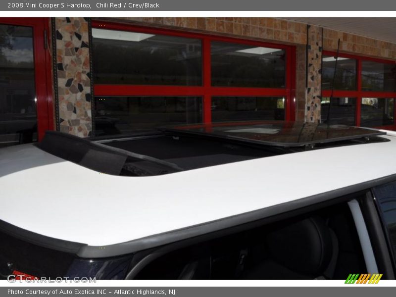 Chili Red / Grey/Black 2008 Mini Cooper S Hardtop