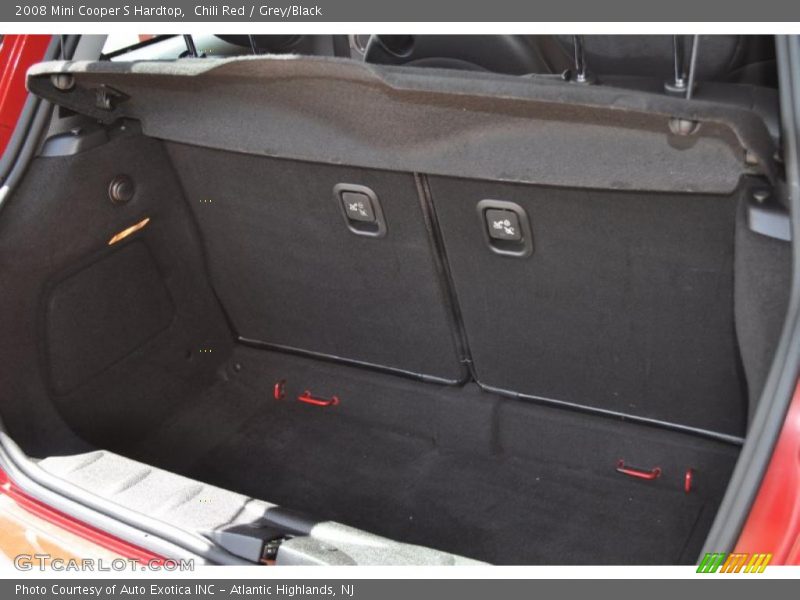 Chili Red / Grey/Black 2008 Mini Cooper S Hardtop