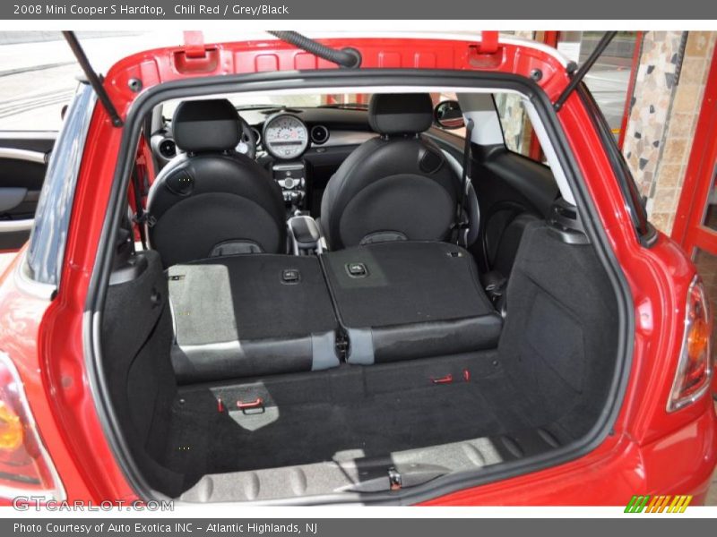 Chili Red / Grey/Black 2008 Mini Cooper S Hardtop