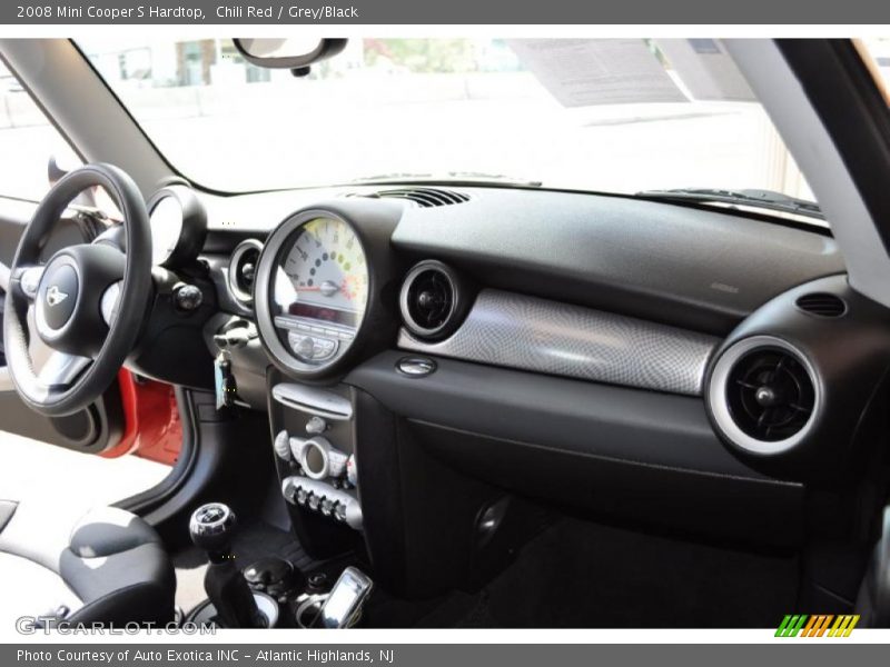 Chili Red / Grey/Black 2008 Mini Cooper S Hardtop