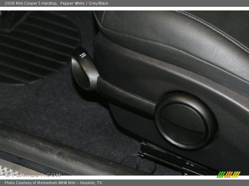 Pepper White / Grey/Black 2008 Mini Cooper S Hardtop