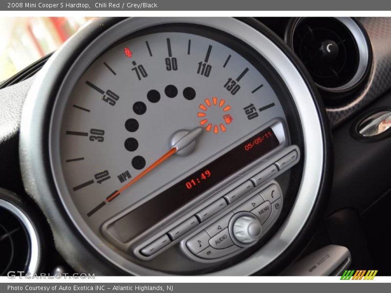Chili Red / Grey/Black 2008 Mini Cooper S Hardtop