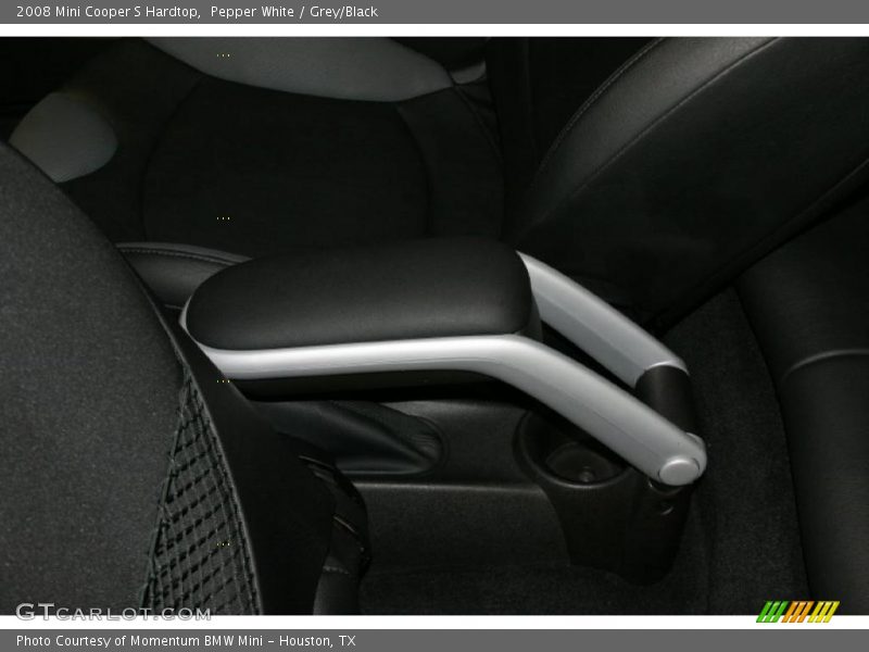Pepper White / Grey/Black 2008 Mini Cooper S Hardtop