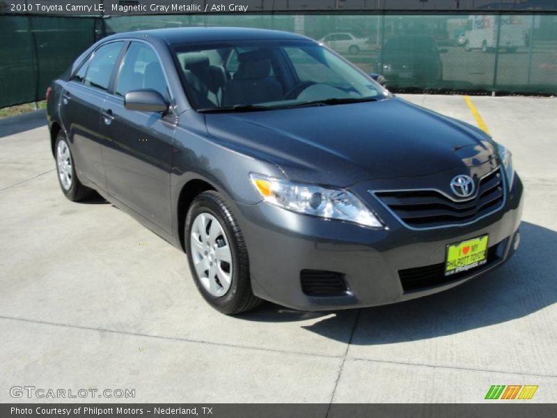 Magnetic Gray Metallic / Ash Gray 2010 Toyota Camry LE