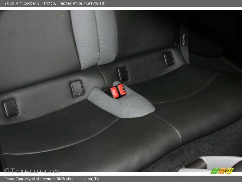 Pepper White / Grey/Black 2008 Mini Cooper S Hardtop