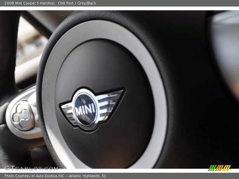 Chili Red / Grey/Black 2008 Mini Cooper S Hardtop