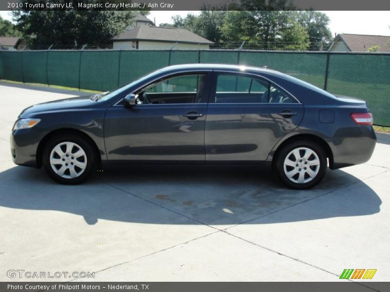 Magnetic Gray Metallic / Ash Gray 2010 Toyota Camry LE