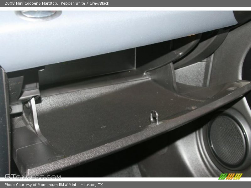 Pepper White / Grey/Black 2008 Mini Cooper S Hardtop