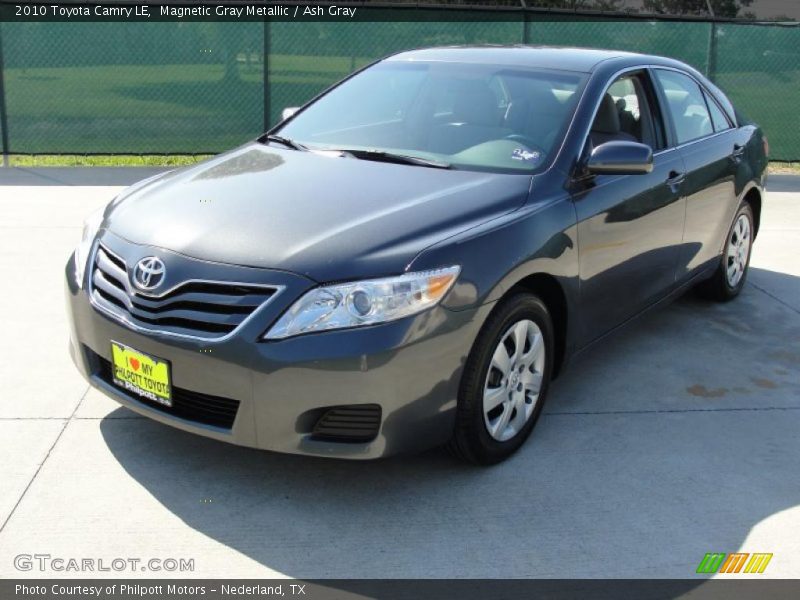 Magnetic Gray Metallic / Ash Gray 2010 Toyota Camry LE