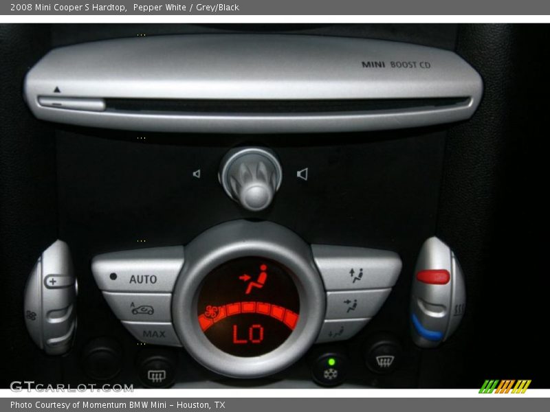 Pepper White / Grey/Black 2008 Mini Cooper S Hardtop