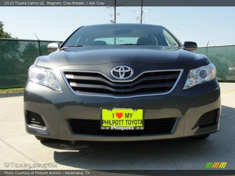 Magnetic Gray Metallic / Ash Gray 2010 Toyota Camry LE