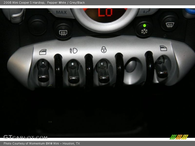 Pepper White / Grey/Black 2008 Mini Cooper S Hardtop