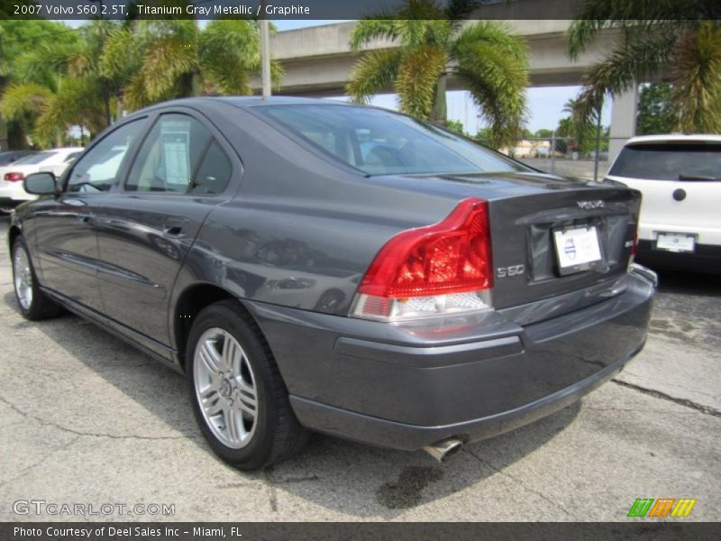 Titanium Gray Metallic / Graphite 2007 Volvo S60 2.5T