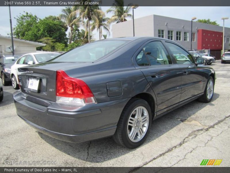 Titanium Gray Metallic / Graphite 2007 Volvo S60 2.5T