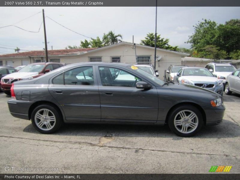 Titanium Gray Metallic / Graphite 2007 Volvo S60 2.5T