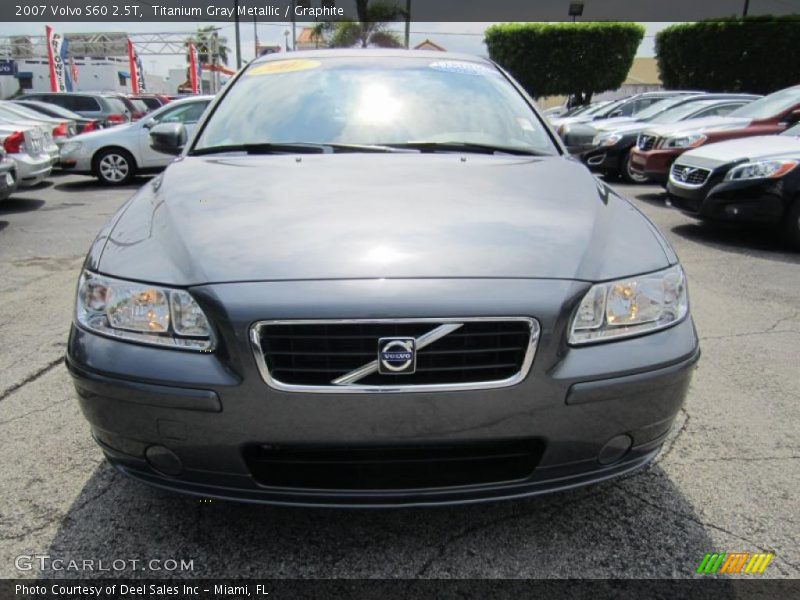 Titanium Gray Metallic / Graphite 2007 Volvo S60 2.5T