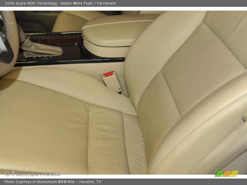 Aspen White Pearl / Parchment 2009 Acura MDX Technology