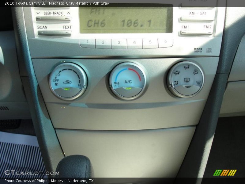 Magnetic Gray Metallic / Ash Gray 2010 Toyota Camry LE