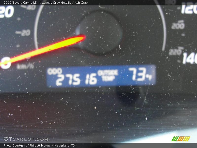 Magnetic Gray Metallic / Ash Gray 2010 Toyota Camry LE
