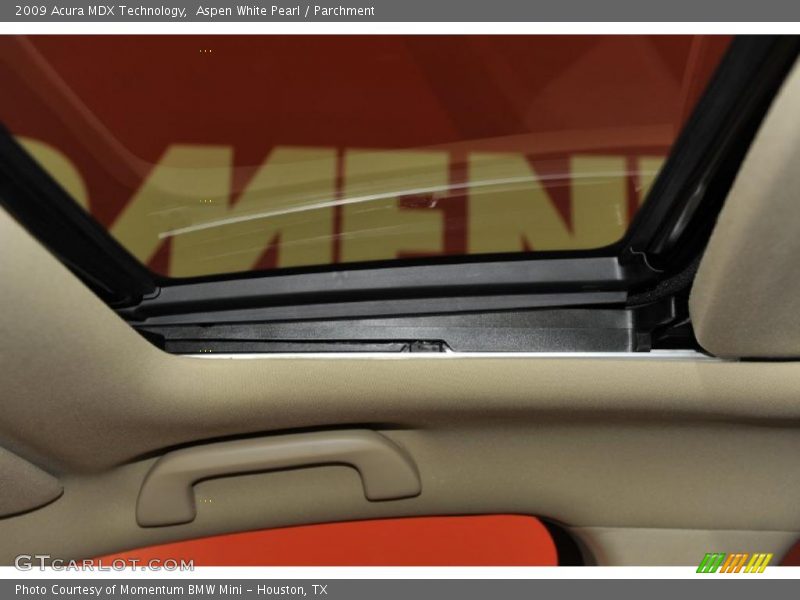 Aspen White Pearl / Parchment 2009 Acura MDX Technology