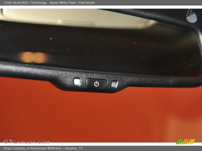 Aspen White Pearl / Parchment 2009 Acura MDX Technology