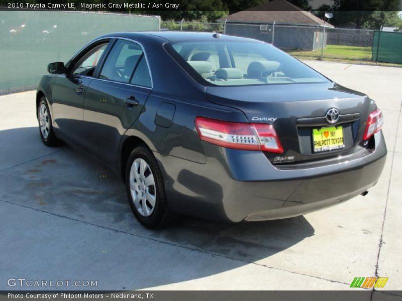 Magnetic Gray Metallic / Ash Gray 2010 Toyota Camry LE