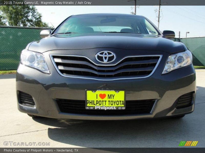 Magnetic Gray Metallic / Ash Gray 2010 Toyota Camry LE