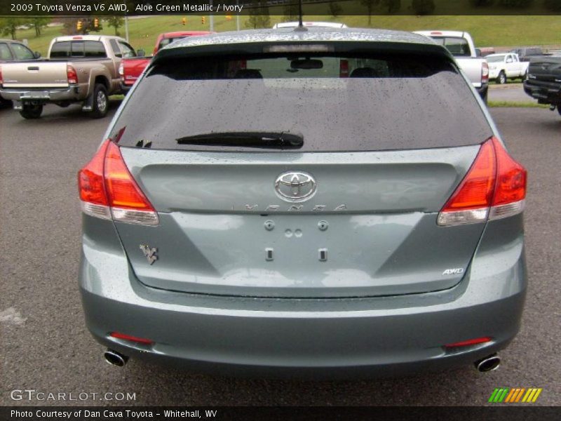 Aloe Green Metallic / Ivory 2009 Toyota Venza V6 AWD