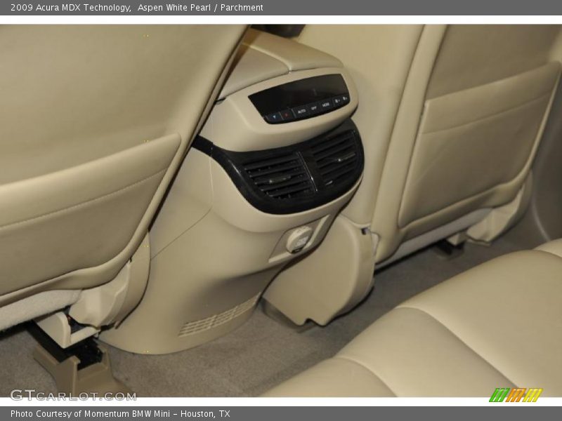 Aspen White Pearl / Parchment 2009 Acura MDX Technology