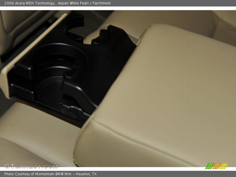 Aspen White Pearl / Parchment 2009 Acura MDX Technology