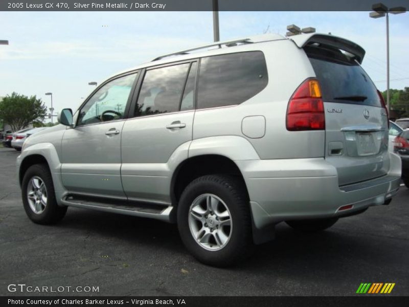 Silver Pine Metallic / Dark Gray 2005 Lexus GX 470