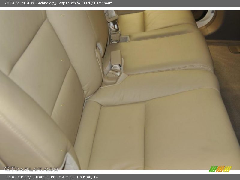 Aspen White Pearl / Parchment 2009 Acura MDX Technology