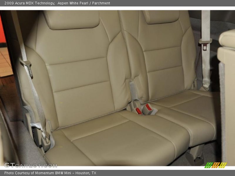 Aspen White Pearl / Parchment 2009 Acura MDX Technology