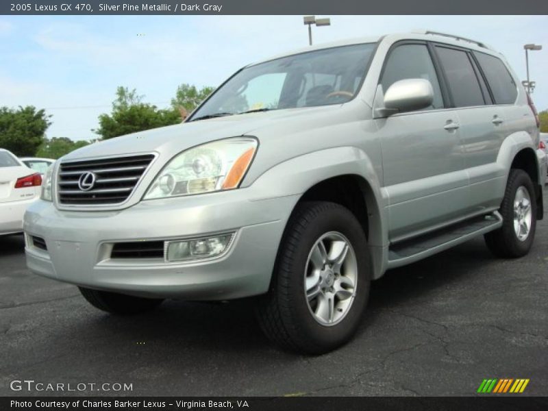 Silver Pine Metallic / Dark Gray 2005 Lexus GX 470