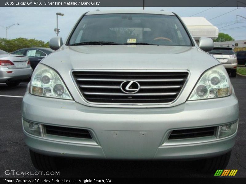 Silver Pine Metallic / Dark Gray 2005 Lexus GX 470