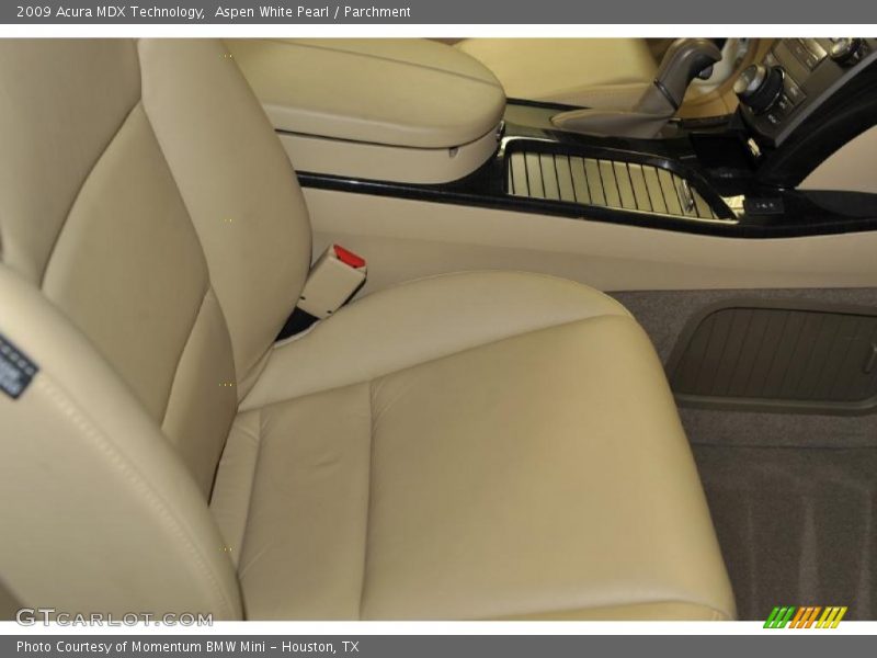 Aspen White Pearl / Parchment 2009 Acura MDX Technology