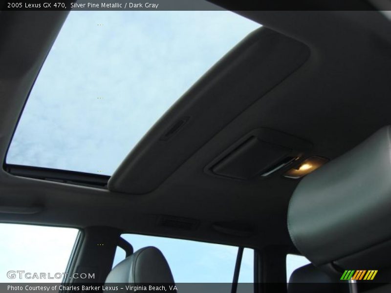 Silver Pine Metallic / Dark Gray 2005 Lexus GX 470