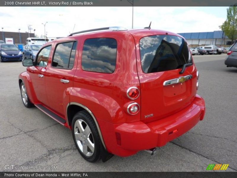 Victory Red / Ebony Black 2008 Chevrolet HHR LT