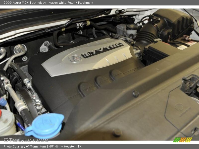 Aspen White Pearl / Parchment 2009 Acura MDX Technology