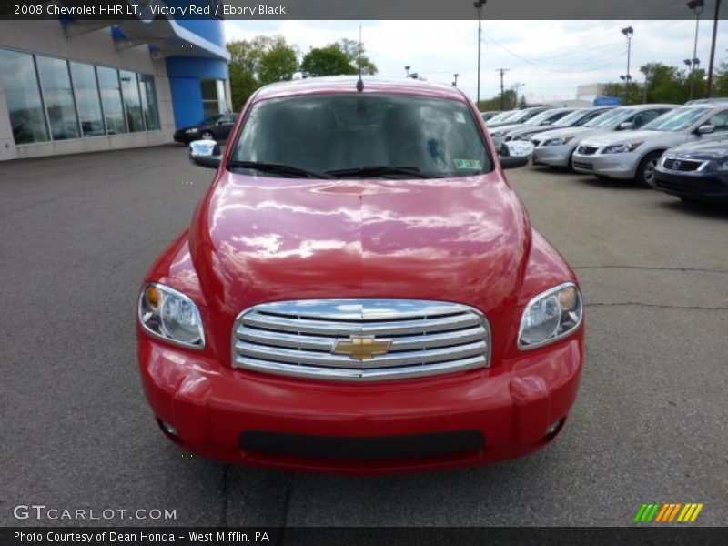 Victory Red / Ebony Black 2008 Chevrolet HHR LT