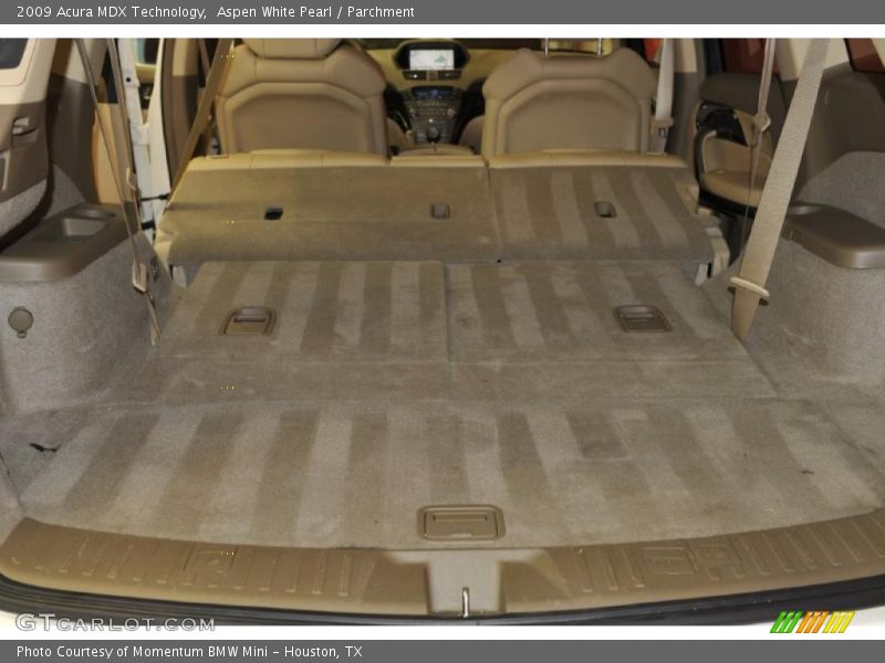 Aspen White Pearl / Parchment 2009 Acura MDX Technology