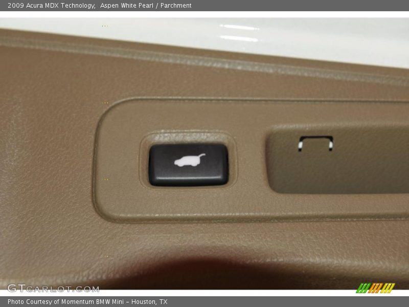 Aspen White Pearl / Parchment 2009 Acura MDX Technology