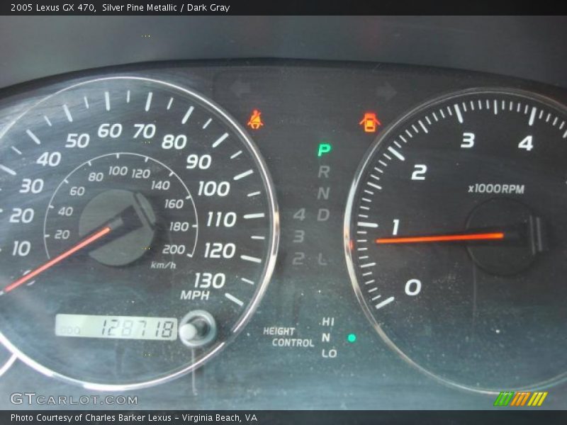 Silver Pine Metallic / Dark Gray 2005 Lexus GX 470