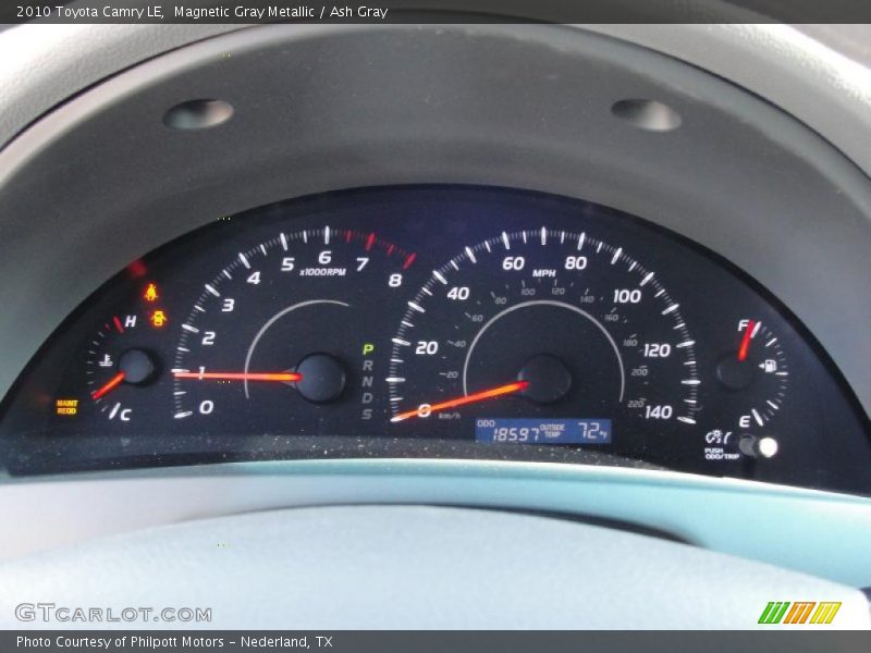 Magnetic Gray Metallic / Ash Gray 2010 Toyota Camry LE