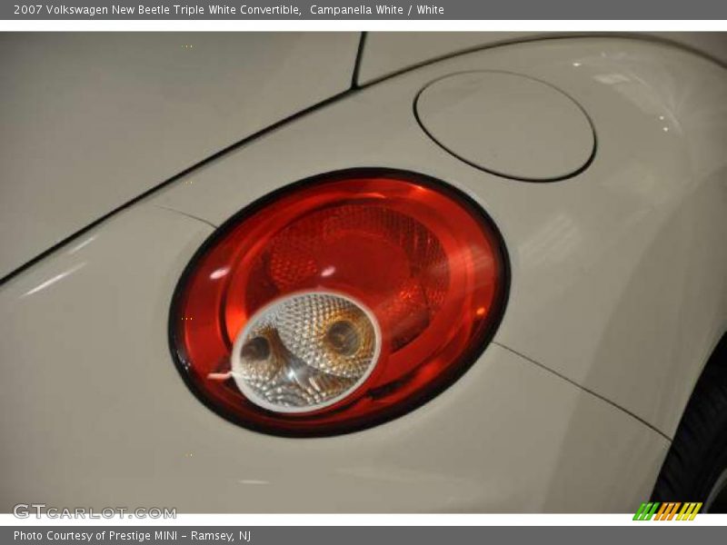 Campanella White / White 2007 Volkswagen New Beetle Triple White Convertible