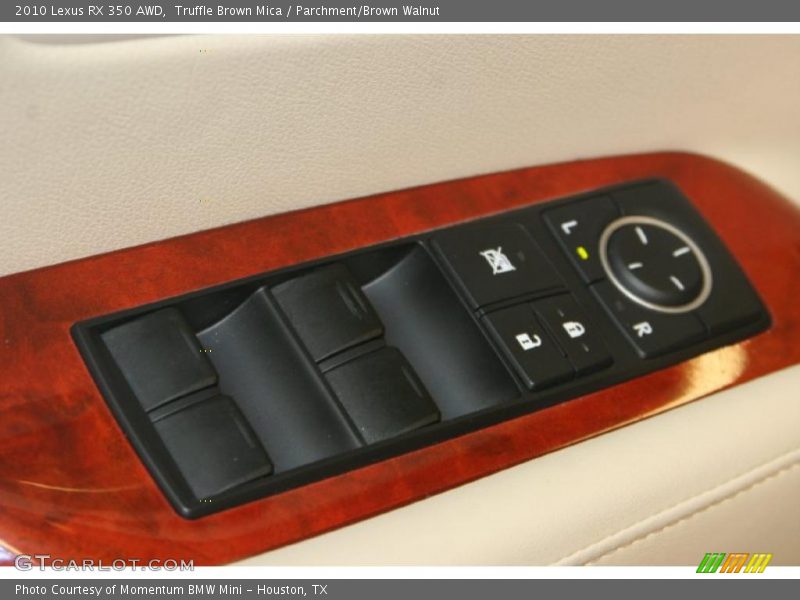 Truffle Brown Mica / Parchment/Brown Walnut 2010 Lexus RX 350 AWD