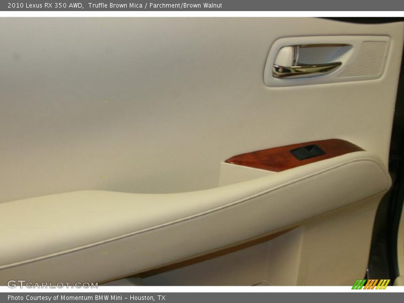 Truffle Brown Mica / Parchment/Brown Walnut 2010 Lexus RX 350 AWD