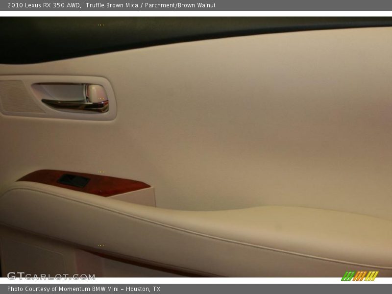 Truffle Brown Mica / Parchment/Brown Walnut 2010 Lexus RX 350 AWD