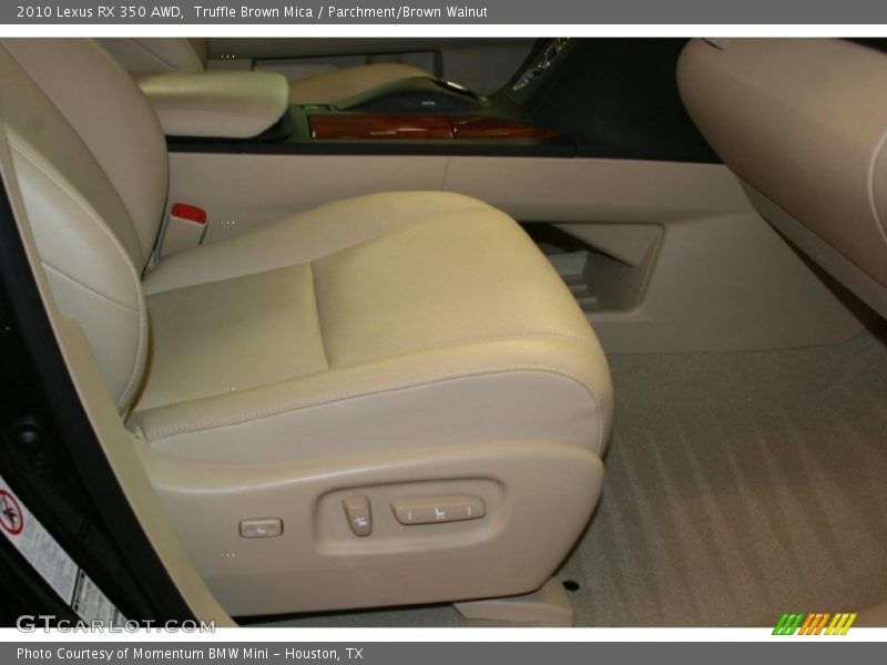 Truffle Brown Mica / Parchment/Brown Walnut 2010 Lexus RX 350 AWD